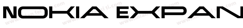 Nokia Expanded字体转换